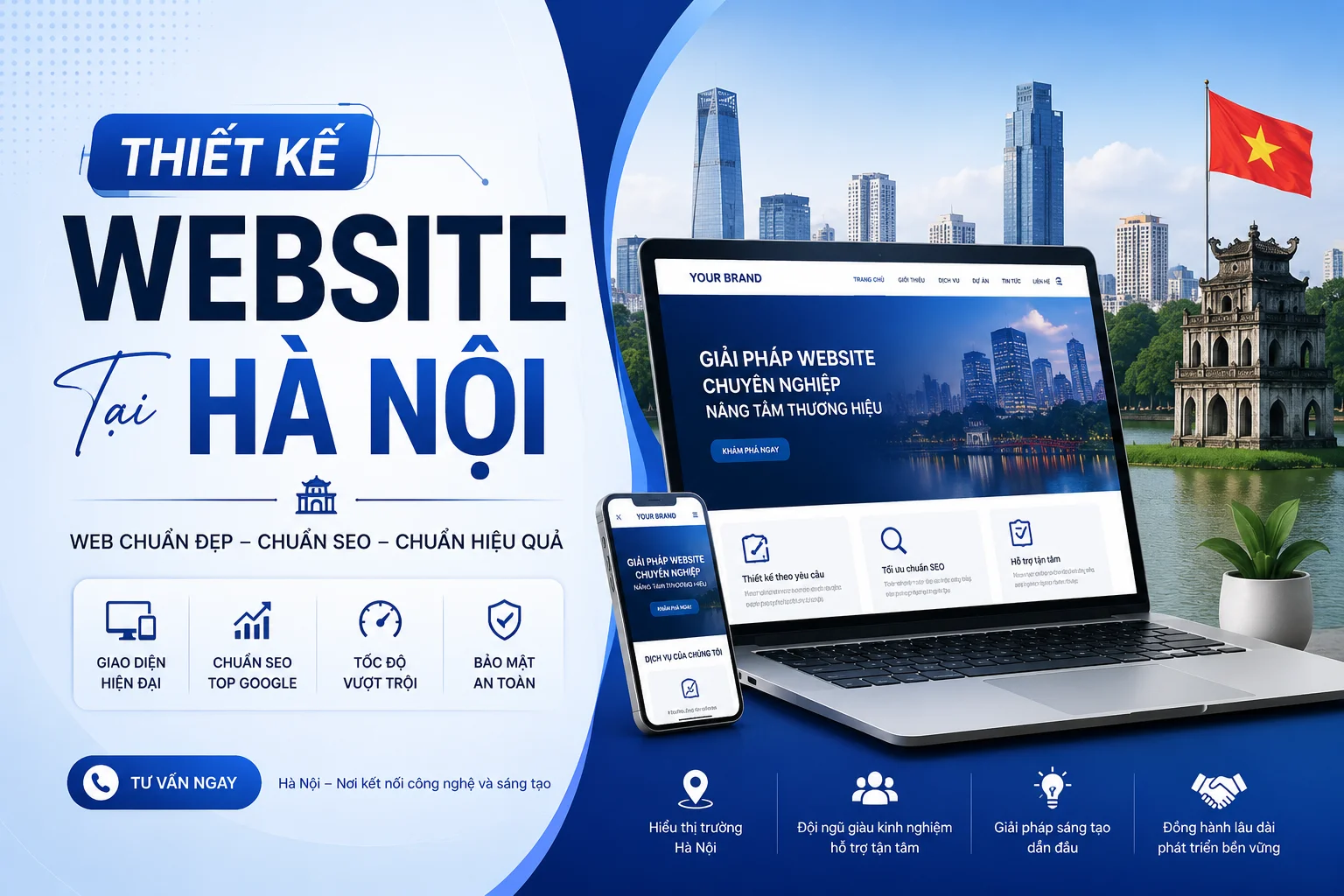 Website design in Hanoi