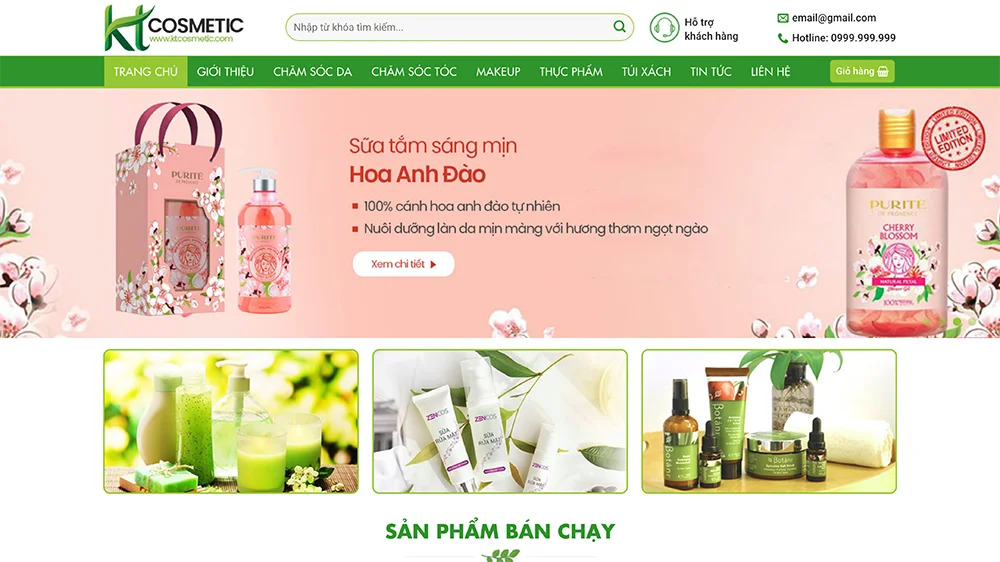 Web Mỹ Phẩm